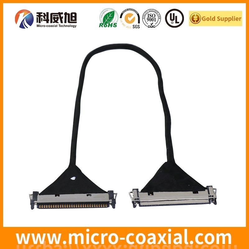 Built FI-W26S fine-wire coaxial LVDS cable I-PEX 20437-050T-01 LVDS eDP cable Supplier