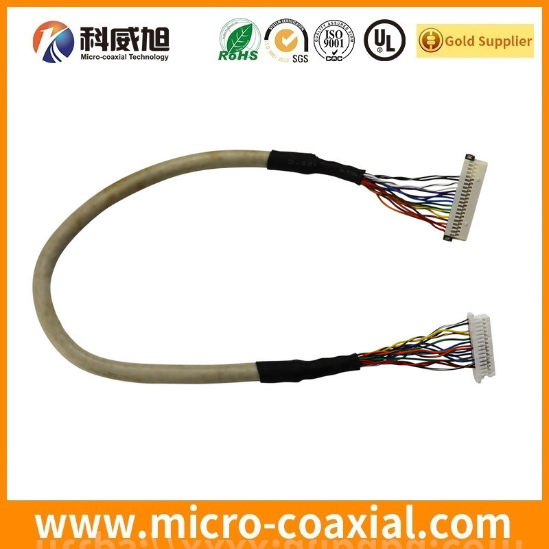 Built I-PEX 20374-R10E-31 micro flex coaxial LVDS cable I-PEX 20330 LVDS eDP cable Provider