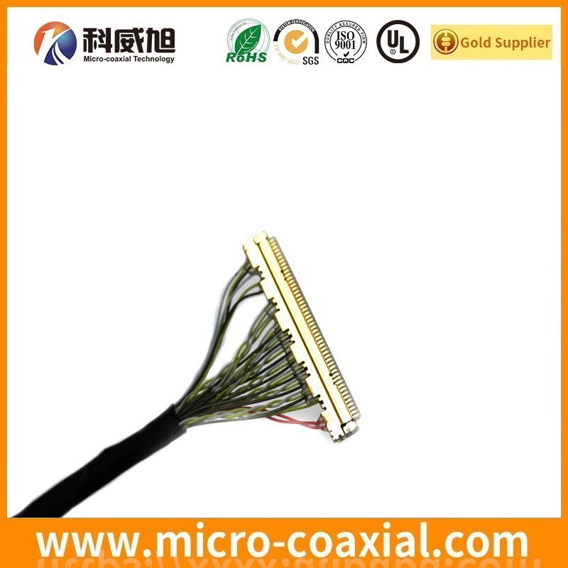 Built I-PEX 20532-050T-02 micro coaxial LVDS cable I-PEX 2367-030 LVDS eDP cable Factory