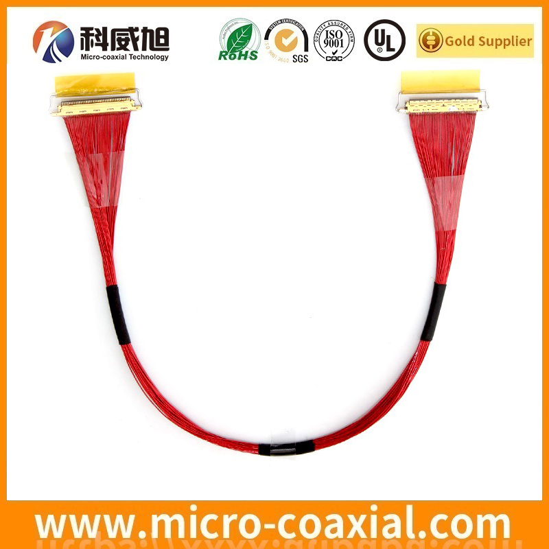 Built I-PEX 20679-040T-01 ultra fine LVDS cable I-PEX 2799-0501 LVDS eDP cable manufactory