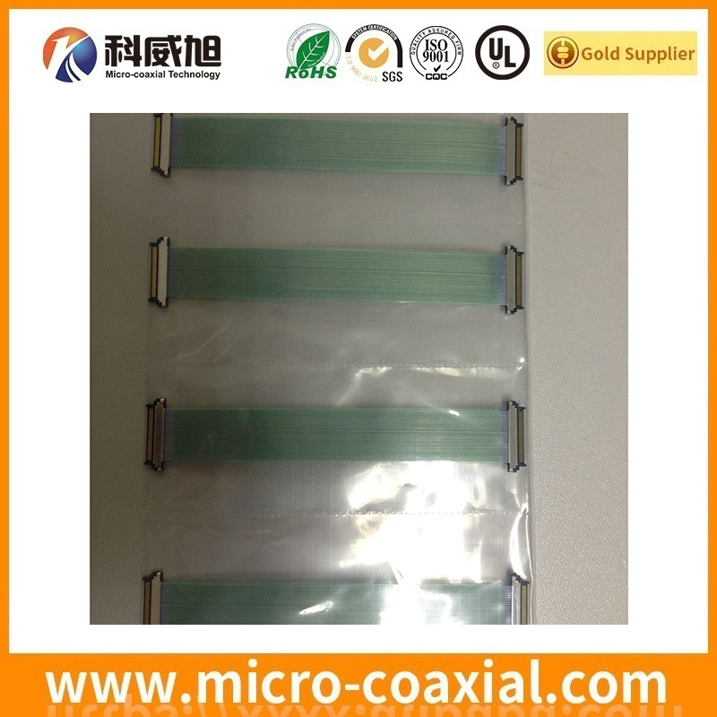 Built MDF76KBW-30S-1H(55) micro coaxial connector LVDS cable I-PEX 20423-V21E LVDS eDP cable manufacturer