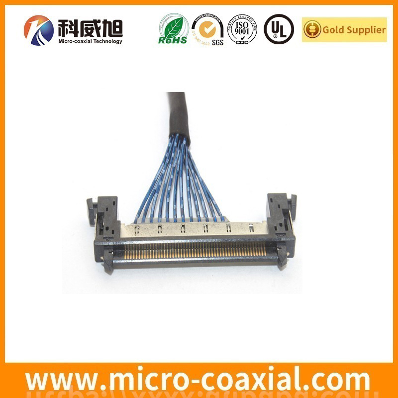 Built TMC01-51L-A micro flex coaxial LVDS cable I-PEX 20453-350T-13S LVDS eDP cable Supplier