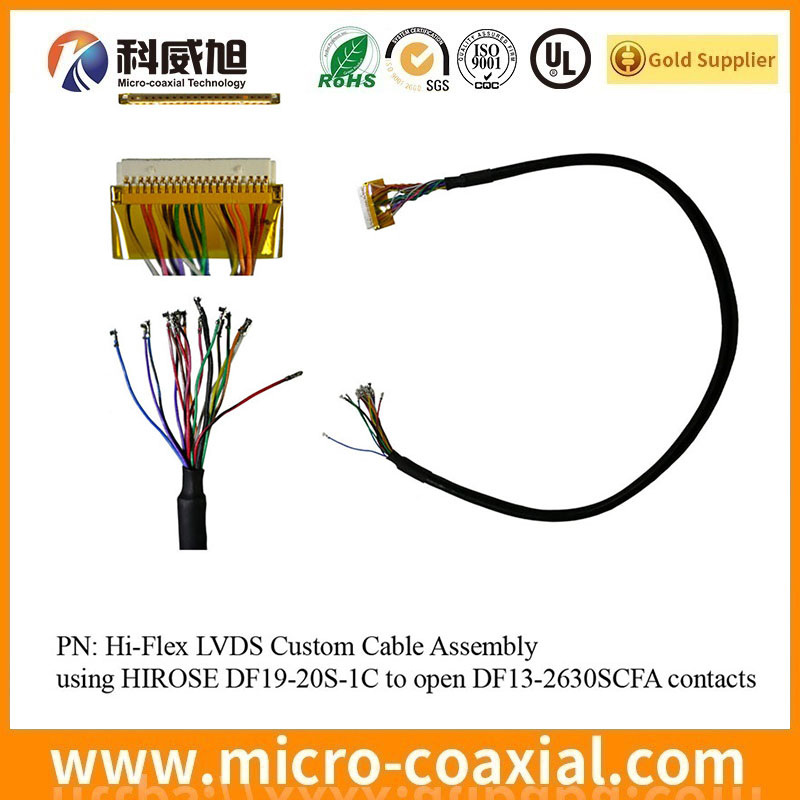 Built USL00-30L-A MFCX LVDS cable I-PEX 20326 LVDS eDP cable Manufacturer