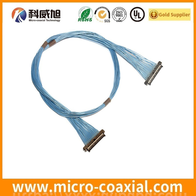 Custom 5010835010 thin coaxial LVDS cable I-PEX 3298-0301 LVDS eDP cable Manufactory