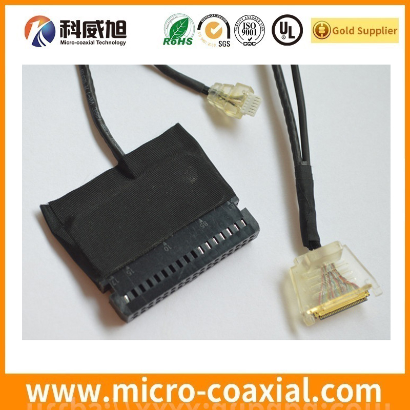 Custom DF81-50P-0.4SD(51) fine micro coax LVDS cable I-PEX CABLINE-UM LVDS eDP cable vendor