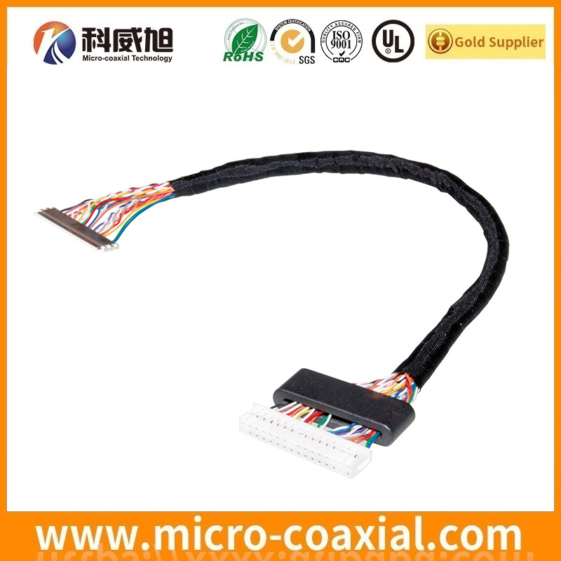 Custom FI-SEB20P-HF10E-AM SGC LVDS cable I-PEX 2047-0203 LVDS eDP cable Manufacturer