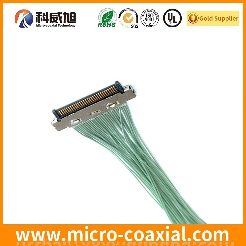Custom FI-W7P-HFE-E1500 Micro Coax LVDS cable I-PEX 20143-020F-20F LVDS eDP cable vendor