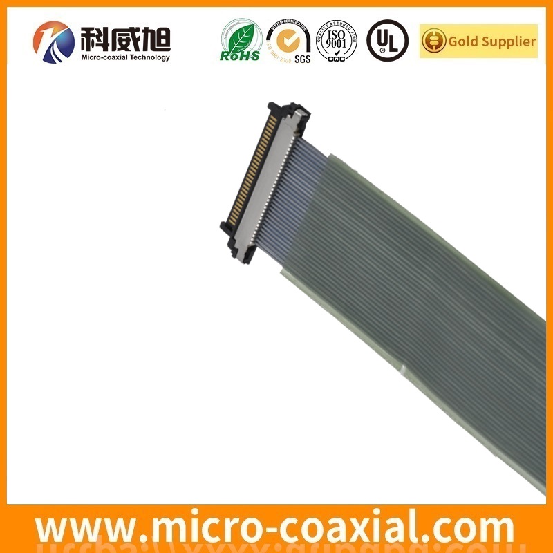 Custom FISE20C00115957-RK micro-coxial LVDS cable I-PEX 2637-040 LVDS eDP cable vendor