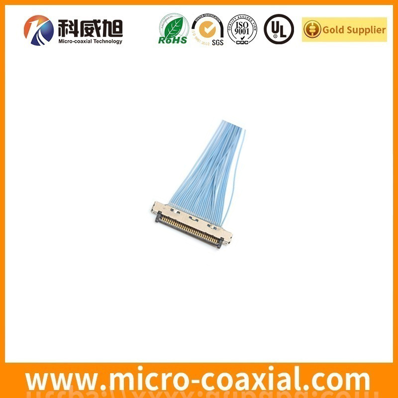 Custom I-PEX 20373-030T-00 micro-miniature coaxial LVDS cable I-PEX 20438-050T-11 LVDS eDP cable vendor