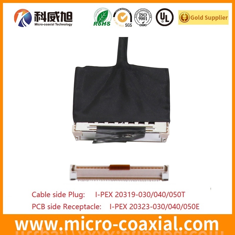 Custom I-PEX 20777-030T-01 Micro Coaxial LVDS cable I-PEX 20525-230E-02 LVDS eDP cable Manufacturer