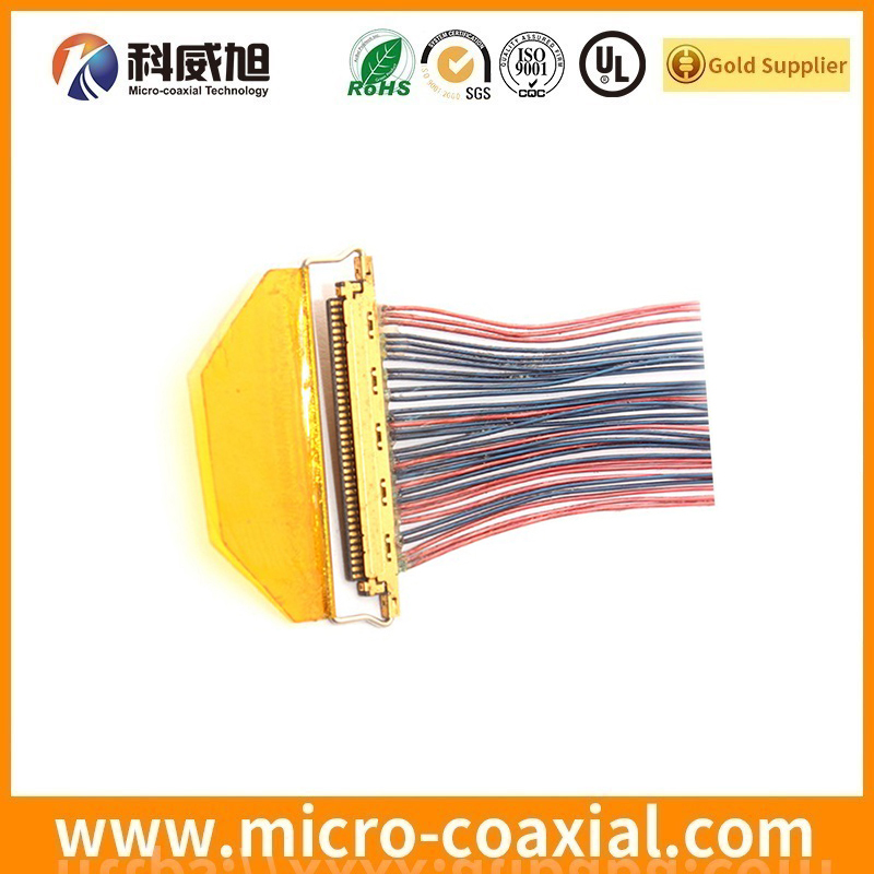 Custom I-PEX CABLINE-SS Micro Coax LVDS cable I-PEX 20423 LVDS eDP cable Manufactory