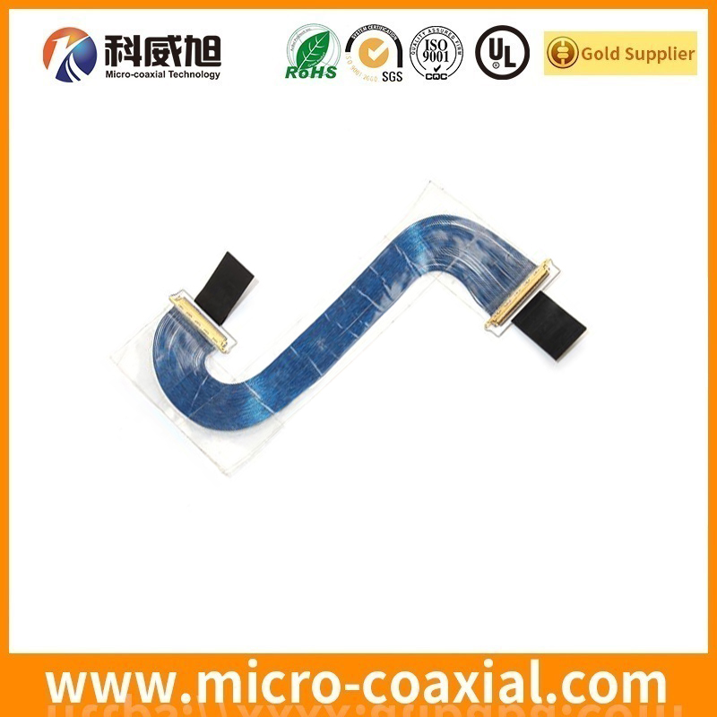 Manufactured DF38AJ-30S-0.3V(51) Micro Coaxial LVDS cable I-PEX 20496-040-40 LVDS eDP cable supplier