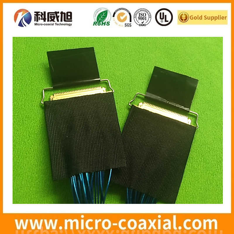 Manufactured DF56C-30S-0.3V(51) fine-wire coaxial LVDS cable I-PEX 2182-050-04 LVDS eDP cable factory