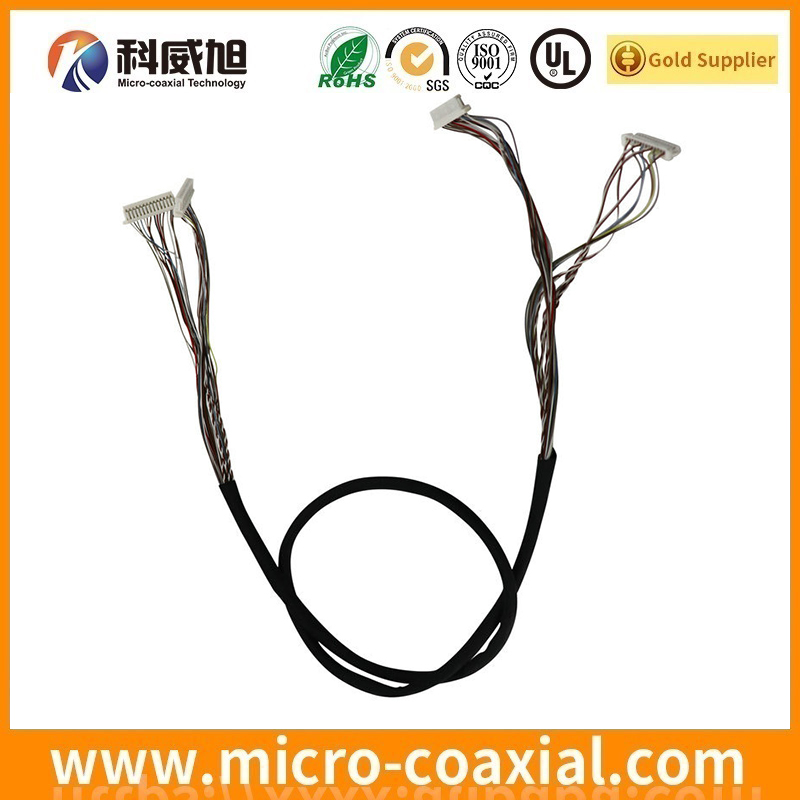 Manufactured I-PEX 1653-020B fine-wire coaxial LVDS cable I-PEX 20846-040T-01 LVDS eDP cable Provider