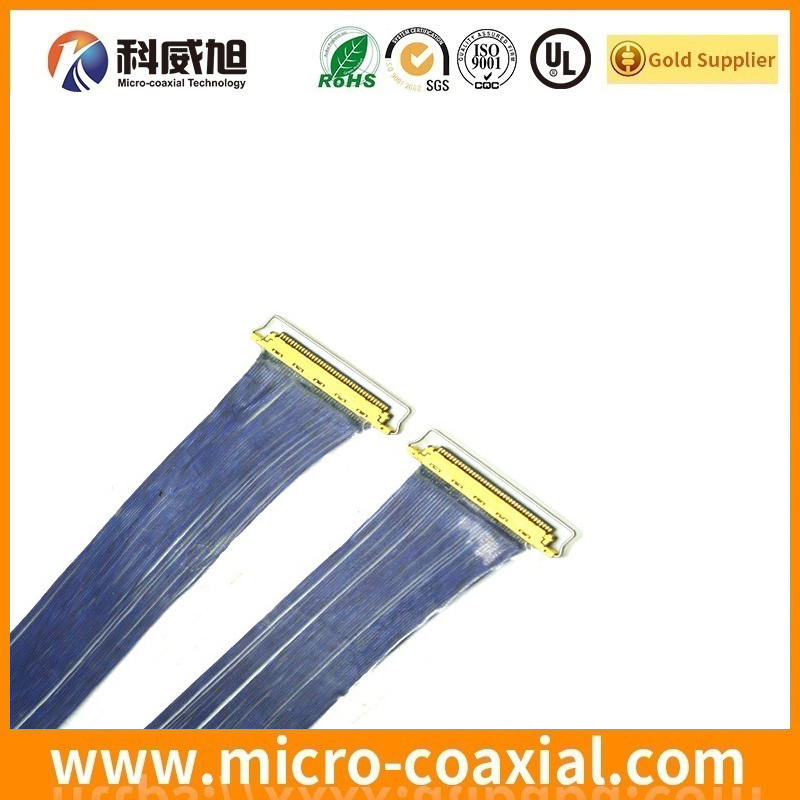 Manufactured I-PEX 20438-050T-11 Fine Micro Coax LVDS cable I-PEX 20728 LVDS eDP cable Manufacturer
