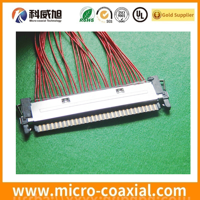 Manufactured I-PEX 2047-0203 fine wire LVDS cable I-PEX 20153-020U-F LVDS eDP cable factory