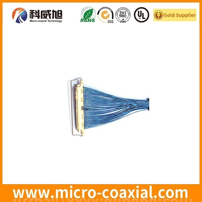 Manufactured I-PEX 20532-050T-02 MFCX LVDS cable I-PEX 20346-040T-32R LVDS eDP cable Manufacturing plant