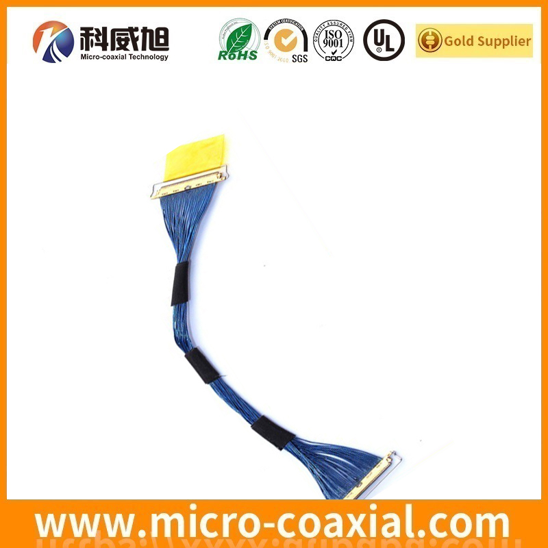 Manufactured I-PEX 20681-020T-01 micro-miniature coaxial LVDS cable I-PEX 20788-060T-01 LVDS eDP cable manufacturing plant