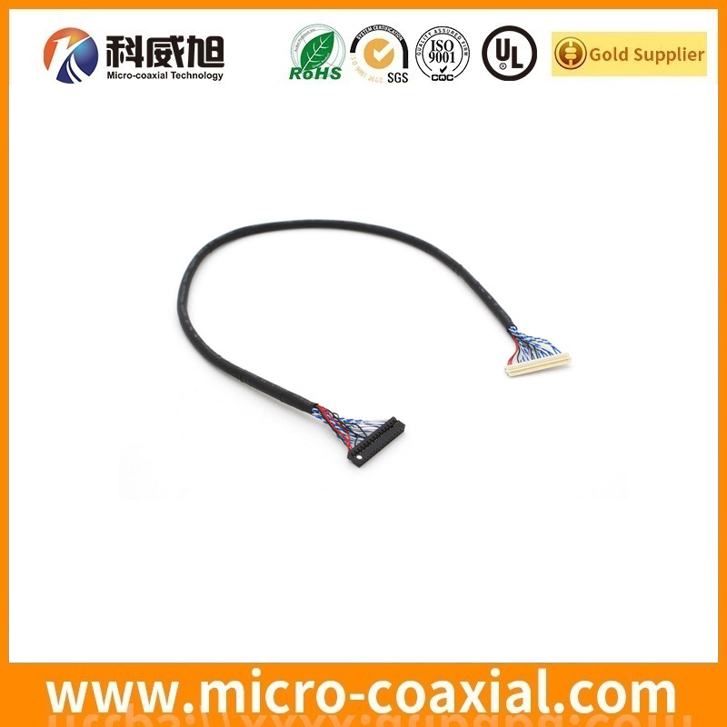 Manufactured I-PEX 20878-030T-01 Micro-Coax LVDS cable I-PEX 20325 LVDS eDP cable Manufactory