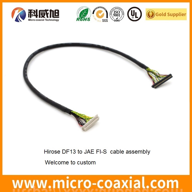 Manufactured I-PEX 3300-0401 fine pitch LVDS cable I-PEX 20374-R50E-31 LVDS eDP cable Manufacturing plant