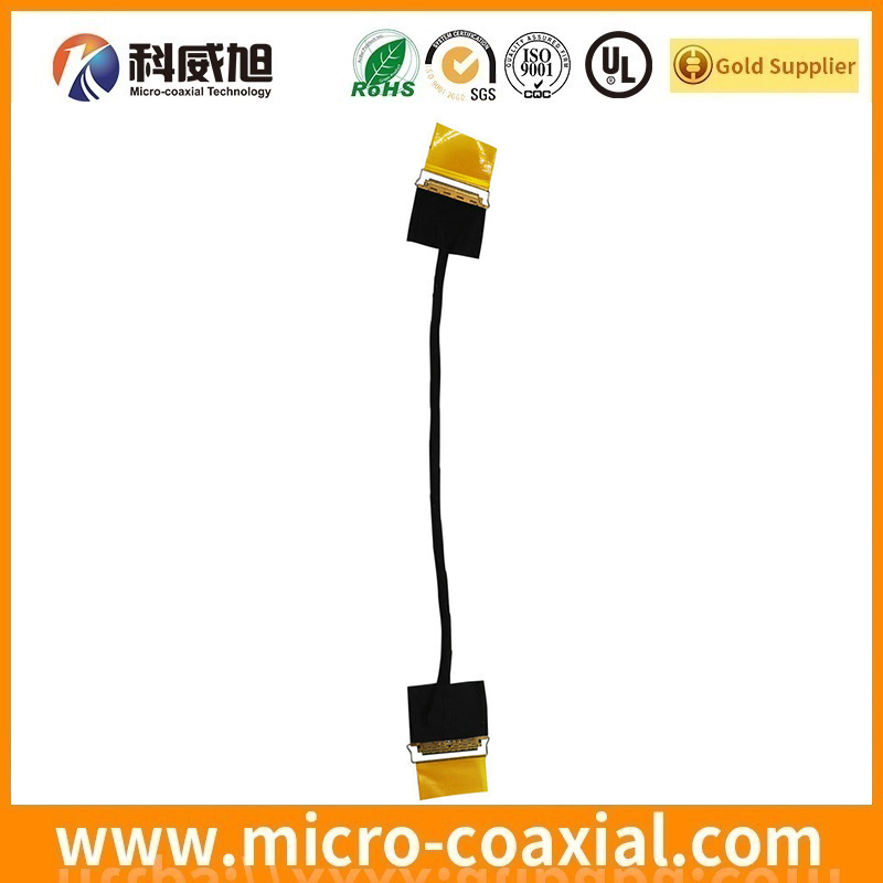Manufactured JF08R041-CN fine micro coaxial LVDS cable I-PEX 20229 LVDS eDP cable manufactory
