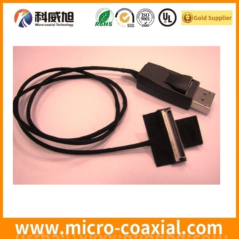 Manufactured SSL00-40S-1500 fine pitch connector LVDS cable I-PEX 20419-030T LVDS eDP cable factory