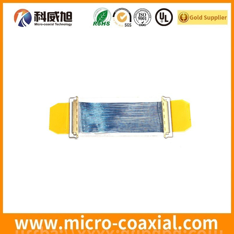 Professional DF81D-30P-0.4SD(51) fine micro coax LVDS cable I-PEX 20347-315E-12R LVDS eDP cable Manufacturer
