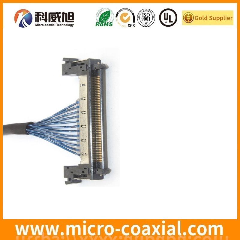 Professional FI-JW34S-VF16 fine pitch LVDS cable I-PEX 20322-028T-11 LVDS eDP cable Manufacturer