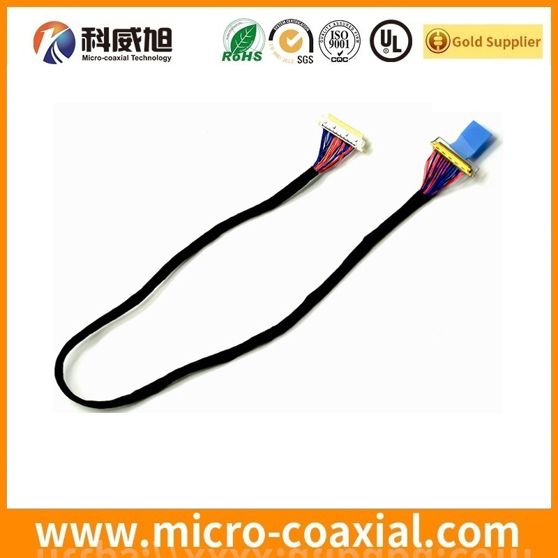 Professional FI-S15S micro flex coaxial LVDS cable I-PEX 20634-130T-02 LVDS eDP cable Vendor