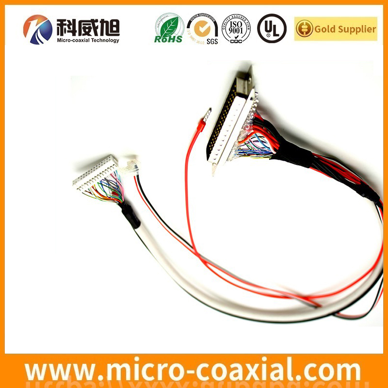 Professional FX15S-41P-C micro wire LVDS cable I-PEX 20268 LVDS eDP cable manufacturing plant
