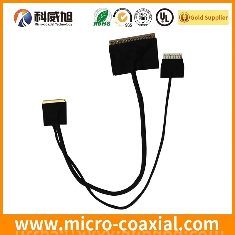 Professional FX15SC-51S-0.5SH board-to-fine coaxial LVDS cable I-PEX 20380-R50T-16 LVDS eDP cable supplier