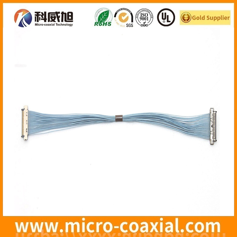 Professional I-PEX 20186-020E-11F micro coax LVDS cable I-PEX 20474 LVDS eDP cable provider