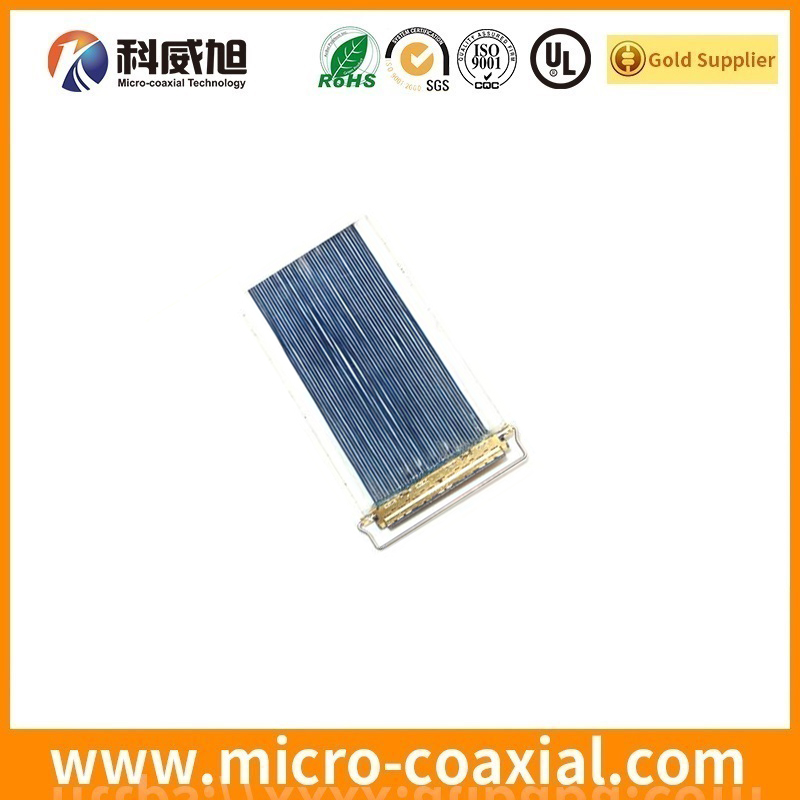 Professional I-PEX 20248-016T-F Micro Coax LVDS cable I-PEX 20380-R20T-06 LVDS eDP cable Supplier