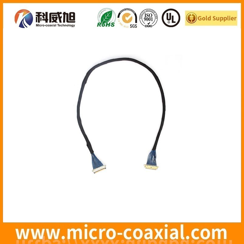 Professional I-PEX 20373 fine-wire coaxial LVDS cable I-PEX 2764-0401-003 LVDS eDP cable supplier