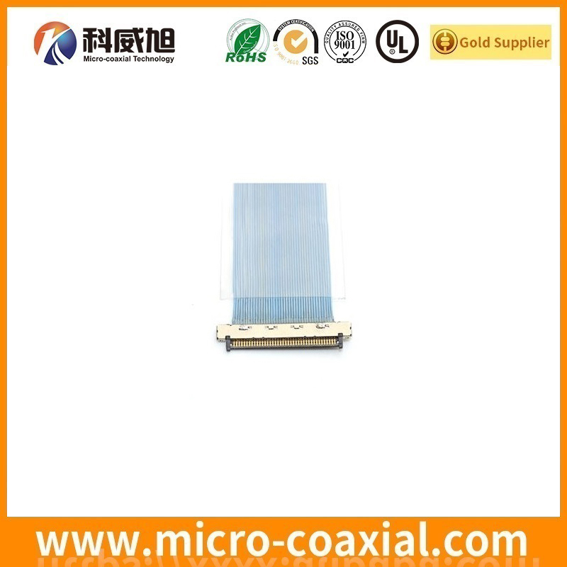 Professional I-PEX 20374-R10E-31 fine pitch connector LVDS cable I-PEX 20681-020T-01 LVDS eDP cable manufactory