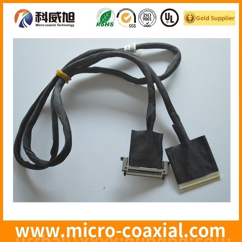 Professional I-PEX 20380 MCX LVDS cable I-PEX CABLINE-FX II & III LVDS eDP cable supplier