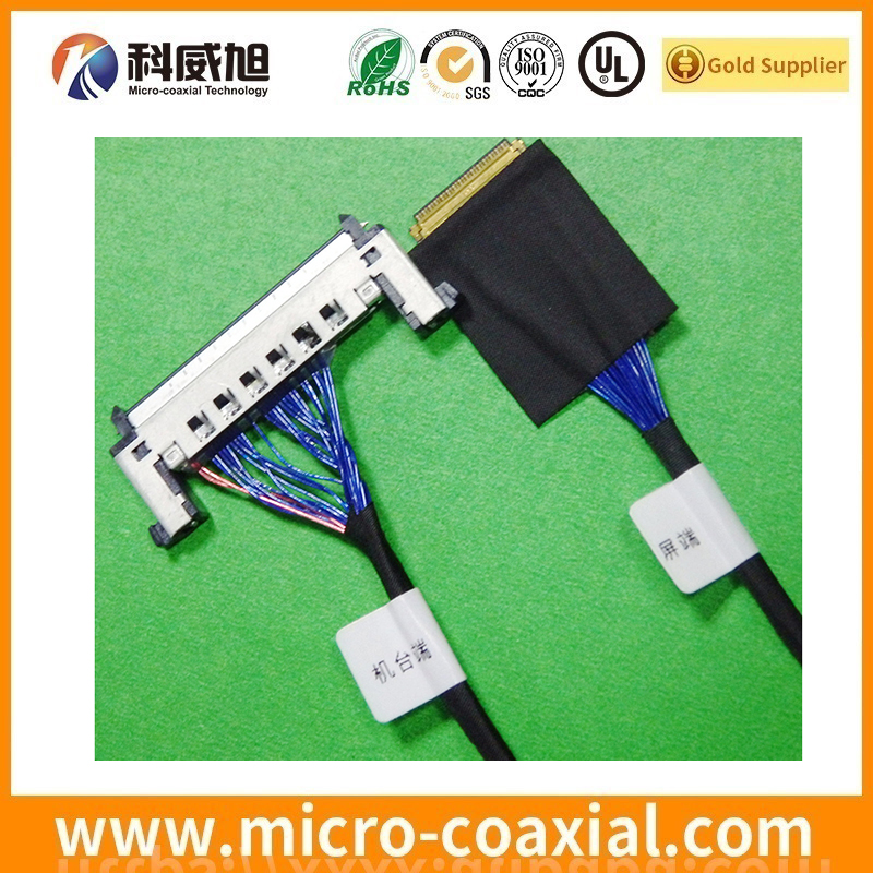 Professional I-PEX 20533 board-to-fine coaxial LVDS cable I-PEX 2764-0301-003 LVDS eDP cable factory
