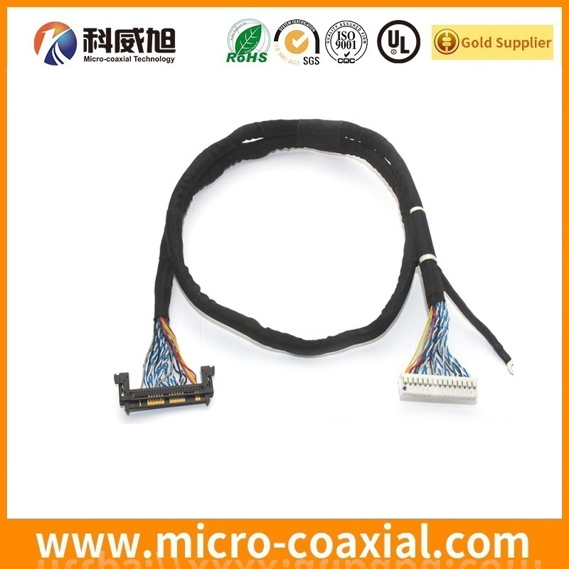 Professional I-PEX 20848-030T-01 fine-wire coaxial LVDS cable I-PEX 20680-020T-01 LVDS eDP cable supplier