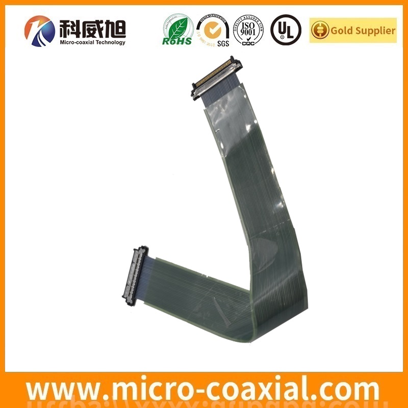 custom 2023489-1 thin coaxial LVDS cable I-PEX 20846-040T-01 LVDS eDP cable manufacturer