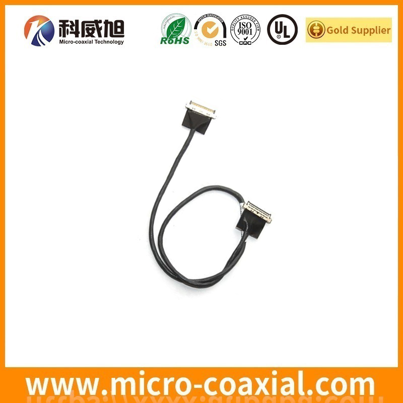 custom DF56-50P-0.3SD(51) micro coaxial LVDS cable I-PEX 20437 LVDS eDP cable supplier