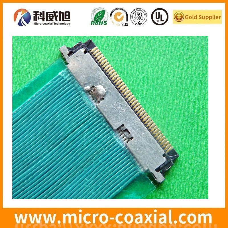 custom FI-J40S-VF15N-R3000 micro coaxial LVDS cable I-PEX 20496-040-40 LVDS eDP cable manufacturer
