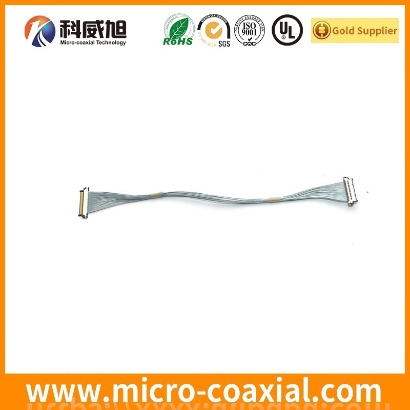 custom FI-W26P-HFE-E1500 micro coax LVDS cable I-PEX 2799-0341 LVDS eDP cable Factory