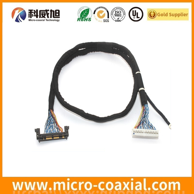 custom FX16M2-51P-HC micro-coxial LVDS cable I-PEX 20297-050T-00F LVDS eDP cable manufacturer