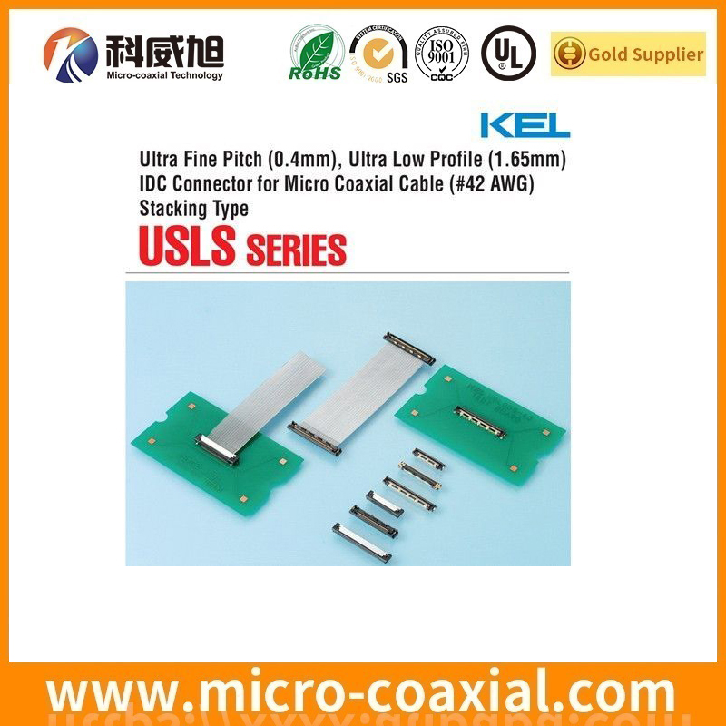 custom I-PEX 20199-020U-F fine wire LVDS cable I-PEX 2047-0203 LVDS eDP cable manufacturing plant