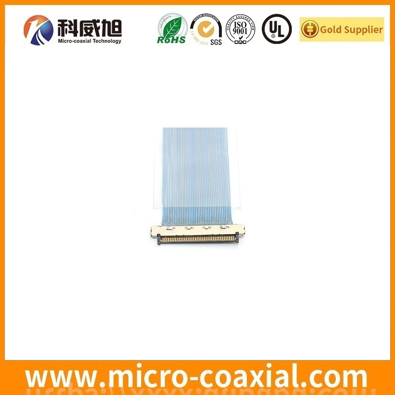 custom I-PEX 20199-020U-F micro coaxial connector LVDS cable I-PEX 20777-040T-01 LVDS eDP cable factory