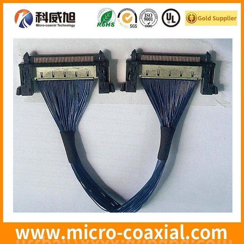 custom I-PEX 20199 fine-wire coaxial LVDS cable I-PEX 20474 LVDS eDP cable manufactory