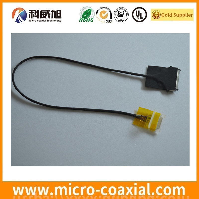 custom I-PEX 20347-310E-12R Micro-Coax LVDS cable I-PEX 20679 LVDS eDP cable Manufacturing plant