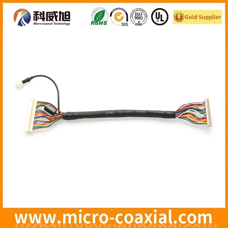 custom I-PEX 2047-0303 Micro Coax LVDS cable I-PEX 20395-040T-04 LVDS eDP cable Supplier.JPG