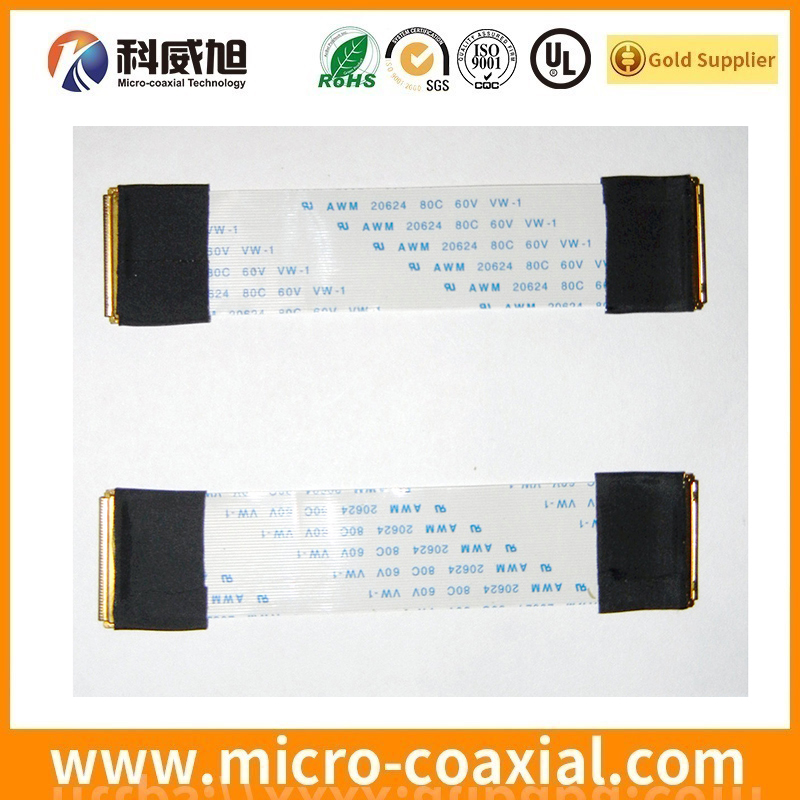 custom I-PEX 2047 micro coaxial LVDS cable I-PEX 20143-020E-20F LVDS eDP cable Vendor.JPG