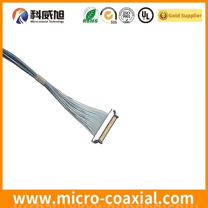 custom I-PEX 20525-260E-02 micro wire LVDS cable I-PEX 20525-210E-02 LVDS eDP cable Provider